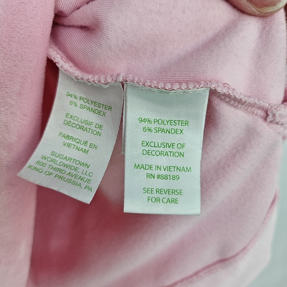 LILLY PULITZER Ciana Velour Top In Conch Shell Pink - Picture 9 of 10
